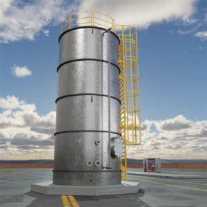 Резервуар вертикальный для нефти и нефтепродуктов РВС-100 м3 ГОСТ 31385-2016