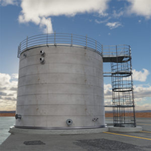 Резервуар вертикальный для нефти и нефтепродуктов РВС-1000 м3 ГОСТ 31385-2016